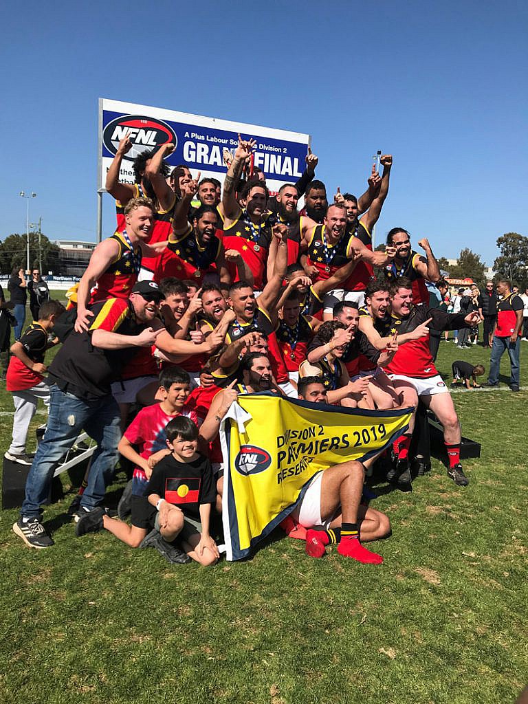 Fitzroy Stars Champion Football Team 2019